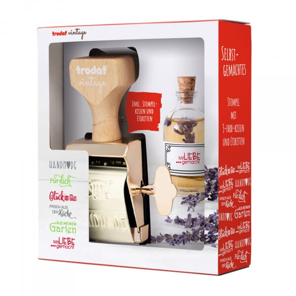 TRODAT Vintage Stempel "Selbstgemachtes"