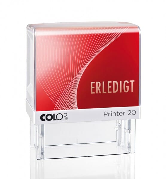 Colop Printer 20 LGT ERLEDIGT (38x14 mm)