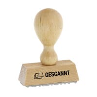 Holzstempel GESCANNT (50 x 9 mm)