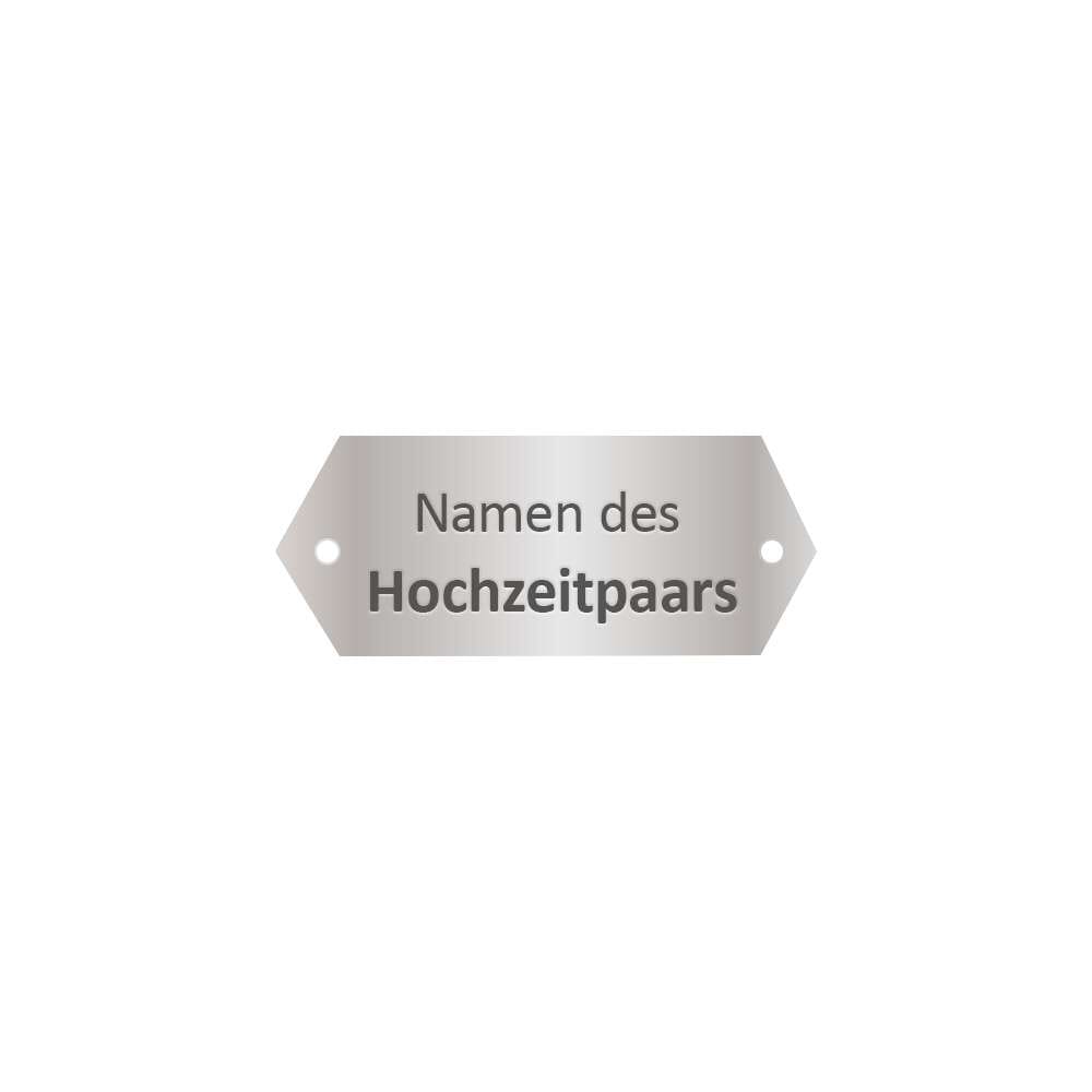 WERBEPUNKT Retro Straßenschild – Individualisierbar Mit Deinem Text, 52x11 Cm, Alu-Verbund | Für Innen & Außen