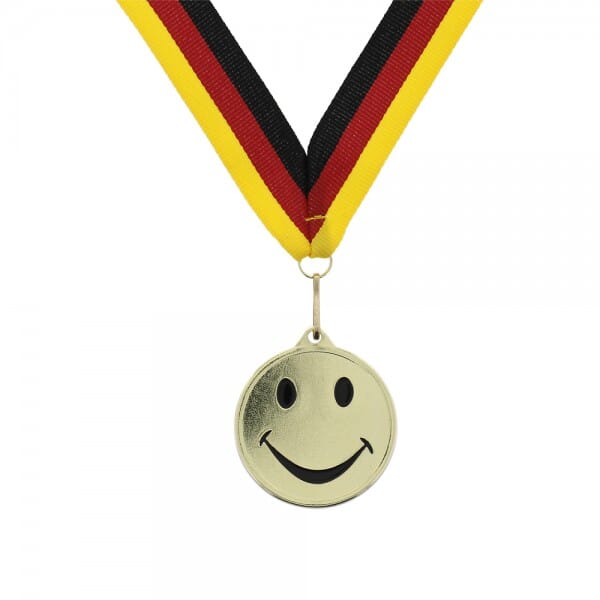 Medaille Smiley 10 Stuck Gravur Fabrik De