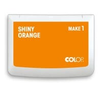 COLOP Stempelkissen MAKE 1 &quot;shiny orange&quot; (90x50 mm)