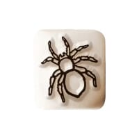 LaDot Stein - &quot;Spinne&quot; (1,5 x 1,5 cm) - Temporärer Tattoo Stempel