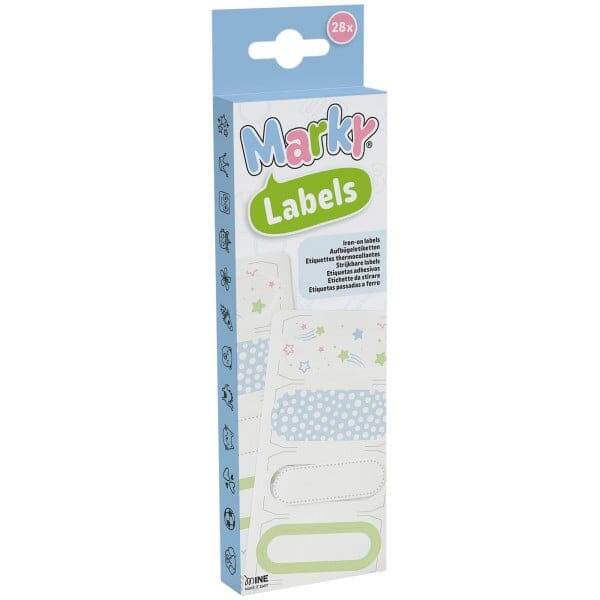 Colop Marky Aufbügeletiketten (28 Etiketten)