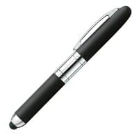 Heri Mini Stamp &amp; Smart Pen 4321 Kugelschreiberstempel Schwarz (33x8 mm - 3 Zeilen)