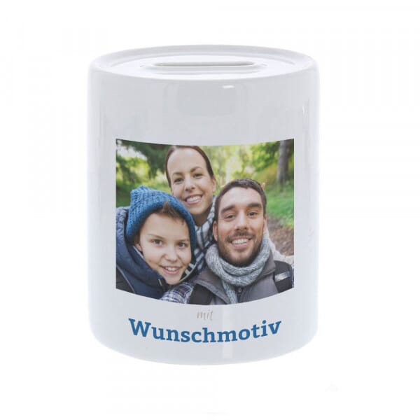 Spardose mit Motiv &amp; Individualisierung