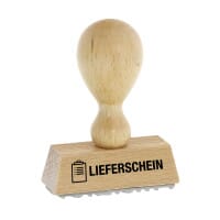 Holzstempel LIEFERSCHEIN (50 x 9 mm)
