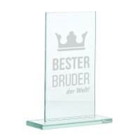 Glasständer &quot;Bester Bruder&quot;