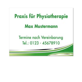 Praxisschilder