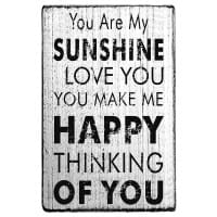 SALE - Vintage Stempel &quot;You are my sunshine&quot;
