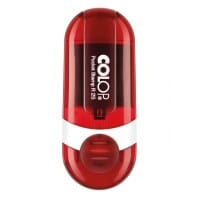 Taucherstempel - Padi Colop Pocket Stamp R 25 (Ø 25 mm - 5 Zeilen)