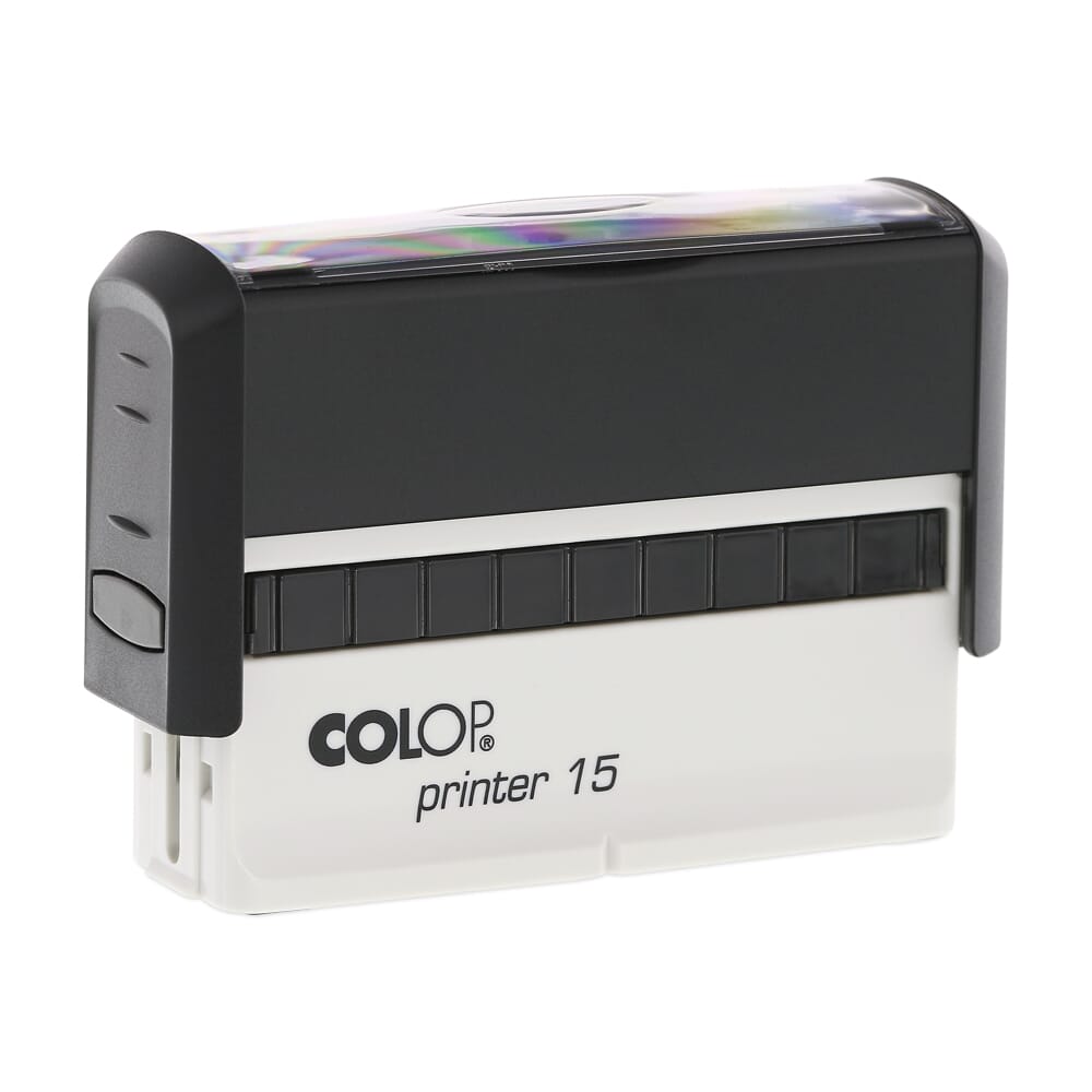 Colop Printer 15 mit individueller Textplatte | stempel-fabrik.de