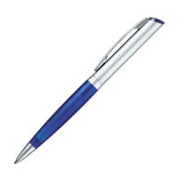 SALE - Heri Diagonal Color 6031 Kugelschreiberstempel Blau (33x8 mm - 3 Zeilen)